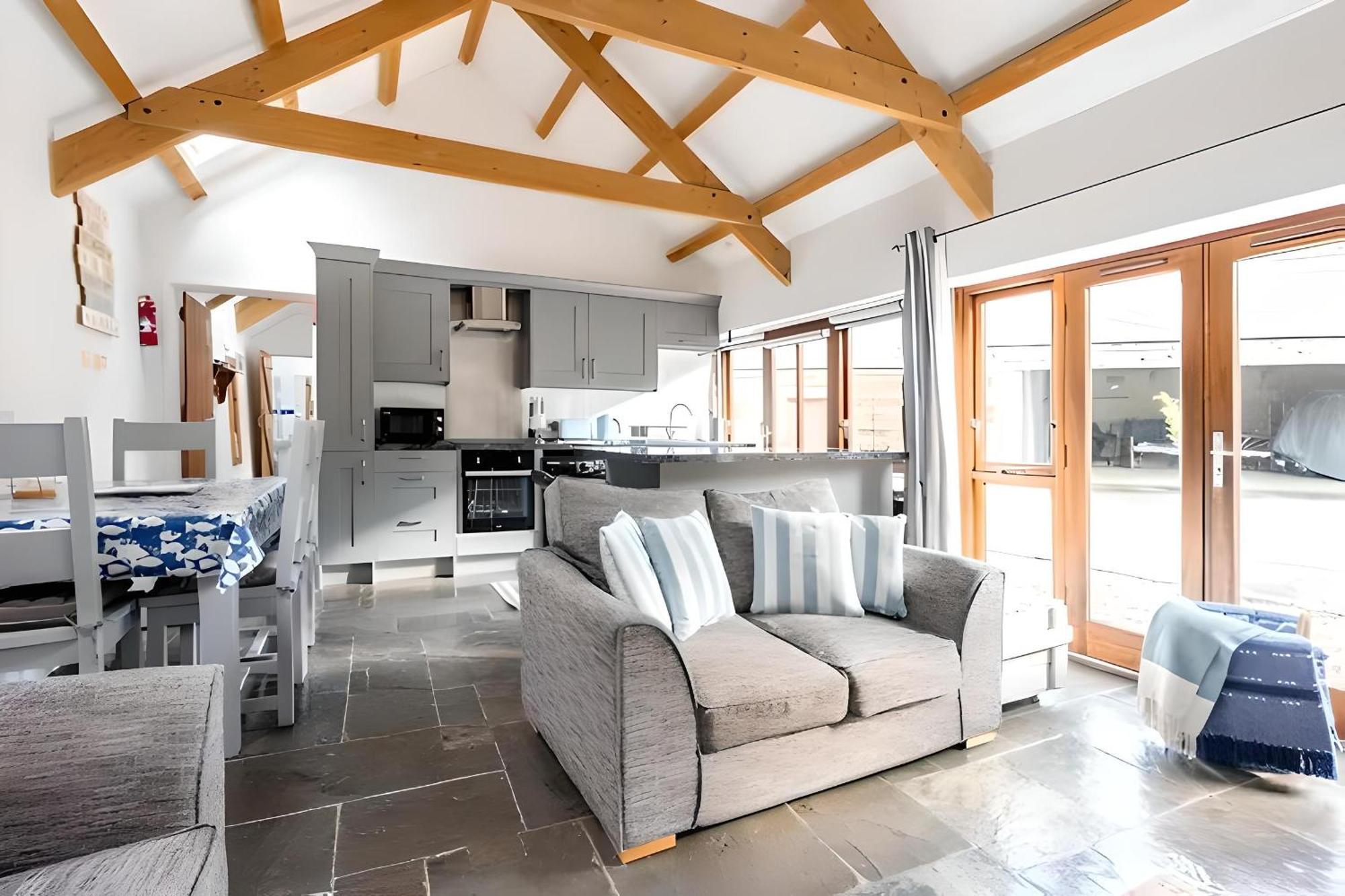 Re-imagined Stone Barns In The Country Near The Coast *